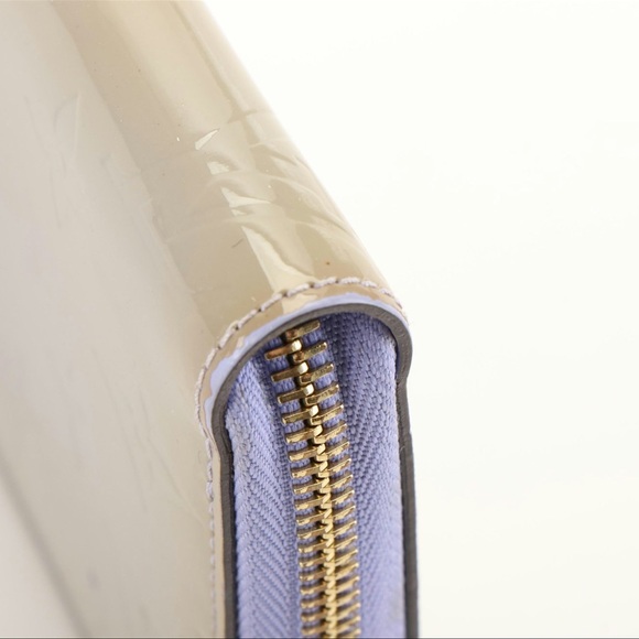 Louis Vuitton Lilac Monogram Vernis Zippy Wallet - Picture 10 of 13